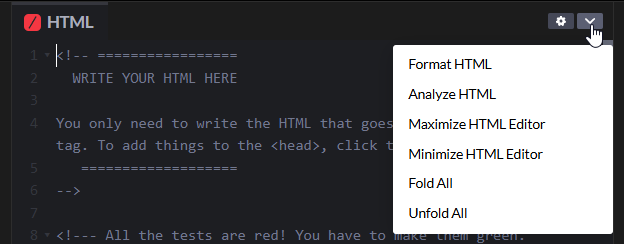 HTML Analyzer